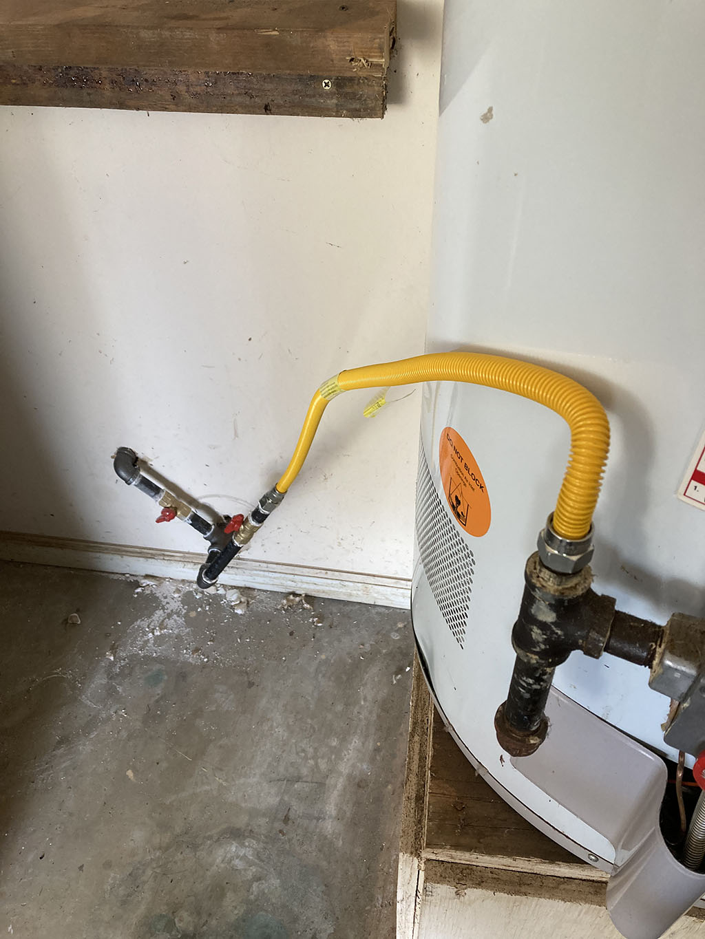 Drain Cleaning Gas Piping